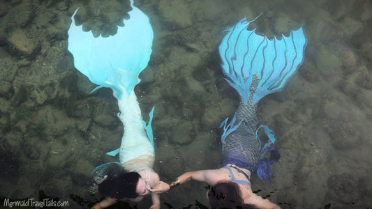 Travel Friendly Silicone Mermaid Tail (Water Fairy)