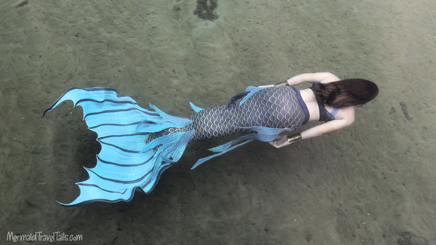 Travel Friendly Silicone Mermaid Tail (Water Fairy)