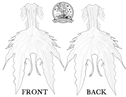 Custom Dragon Mermaid Design